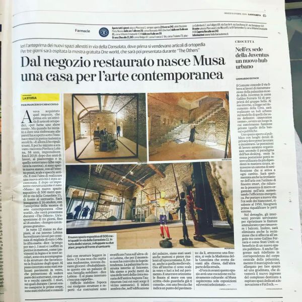Articolo de La Stampa