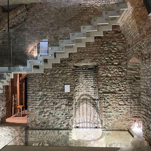 Scalinata in cristallo antiscivolo - Musa Torino